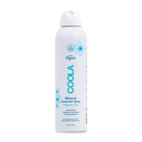 Coola Mineral Body Sunscreen Spray SPF30 - Frangrance-Free (148ml)