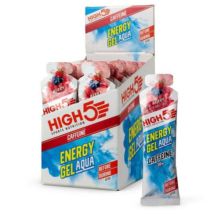 High5 Energy Gel Aqua Caffeine (20 Pack) High5 Berry 