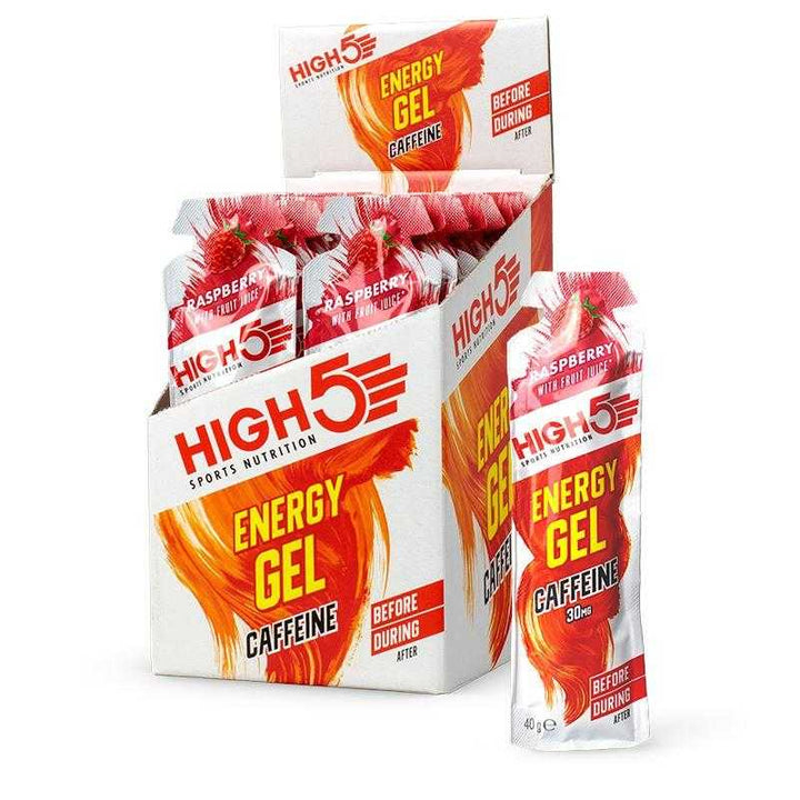 High5 Energy Gel Caffeine (20 Pack) High5 Raspberry 