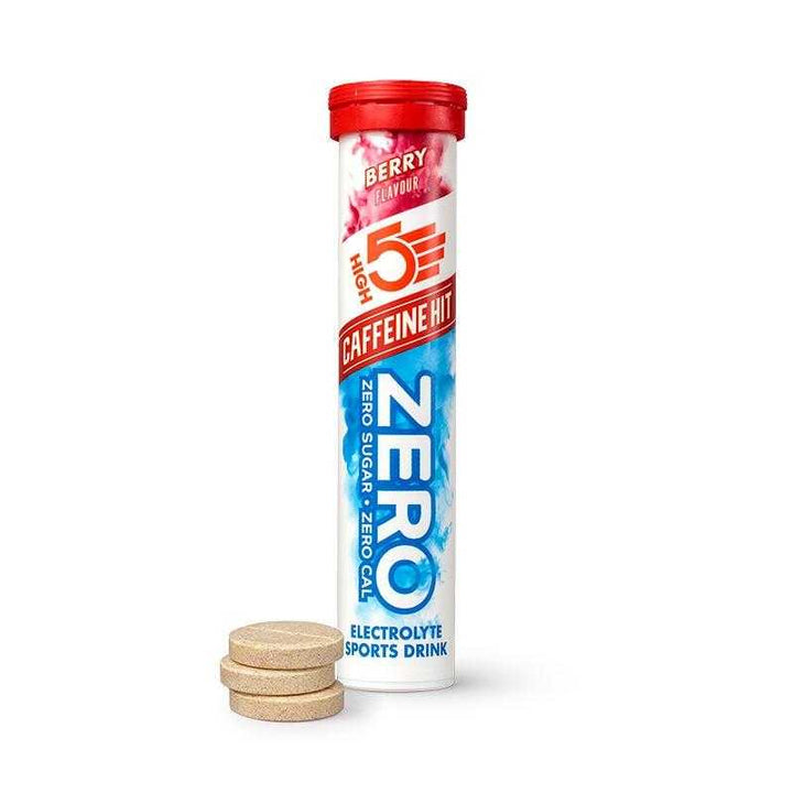 High5 Zero Caffeine Hit Electrolyte Drink Tablets (20 Tablets Per Tube) High5 Berry 