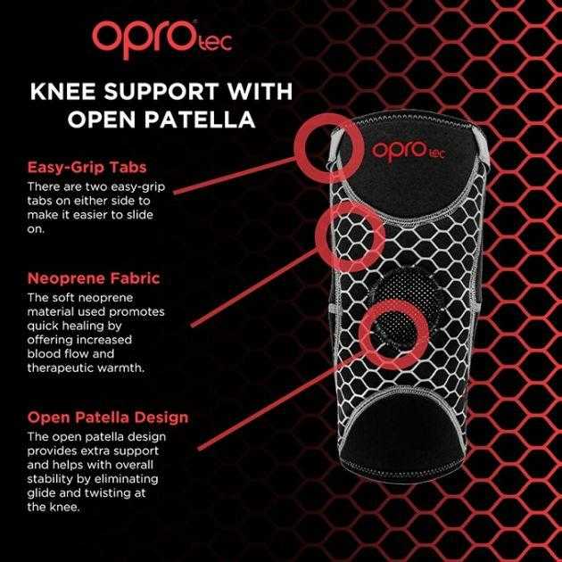 Oprotec Knee Support With open Patella Oprotec 