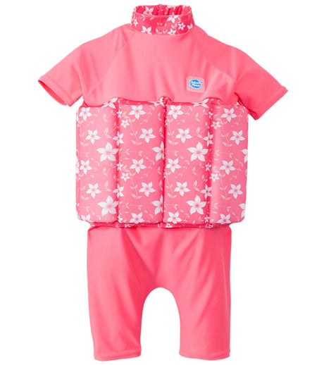 UV FloatSuit with Zip Pink Blossom