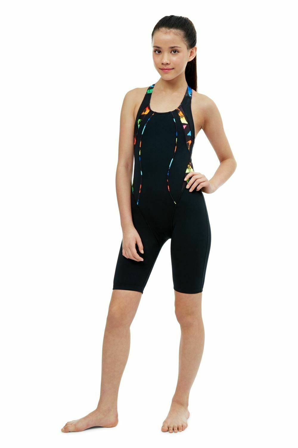 Girls Shark Bait Pacer Panel Legsuit (GK0039)