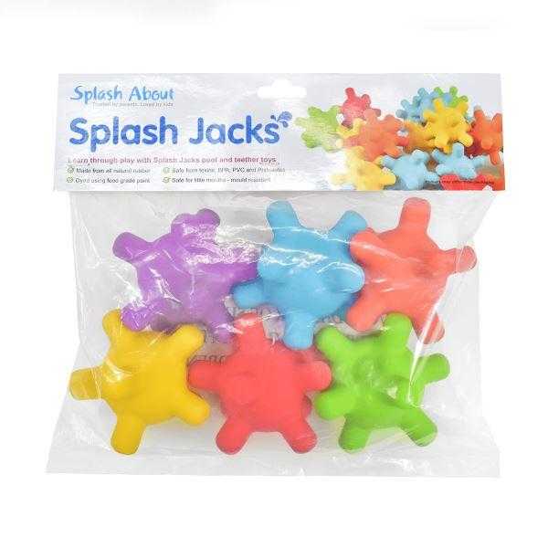 Splash About Splash Jacks Pool/ Teether Toys (Pack of 6)