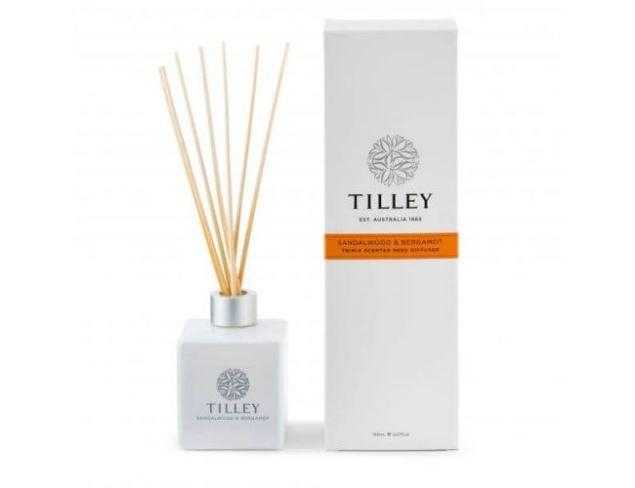 Tilley Aromatic Reed Diffuser 150mL Tilley Sandalwood & Bergamot 