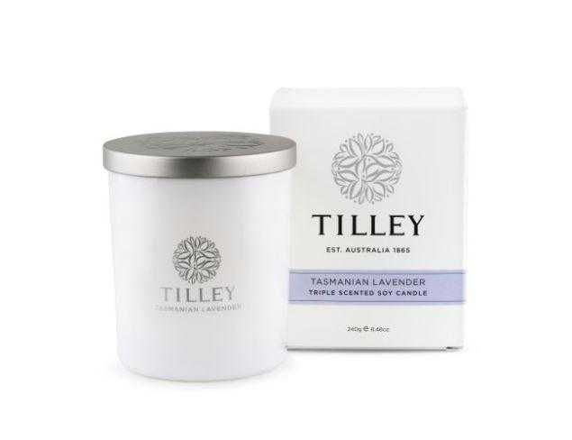 Tilley Candles 240g / 45 Hour Tilley Tasmanian Lavender 