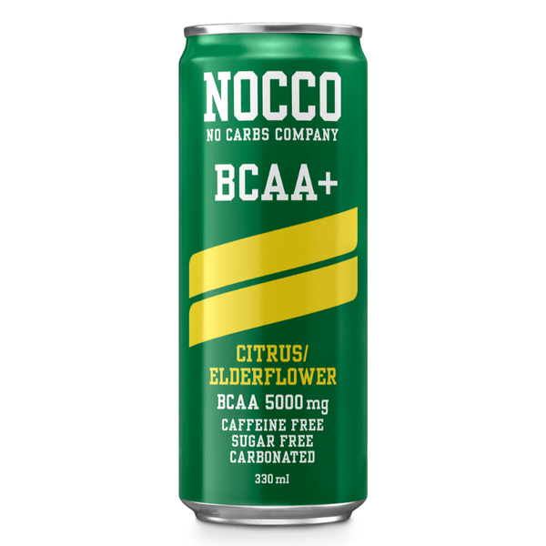 NOCCO BCAA+ Energy Drink - Citrus-Elderflower
