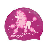 Vorgee Miss Glamour Swim Cap Vorgee Prancing Poodle 