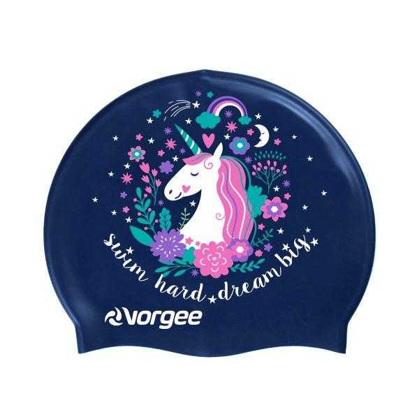 Vorgee Miss Glamour Swim Cap Vorgee Unicorn 