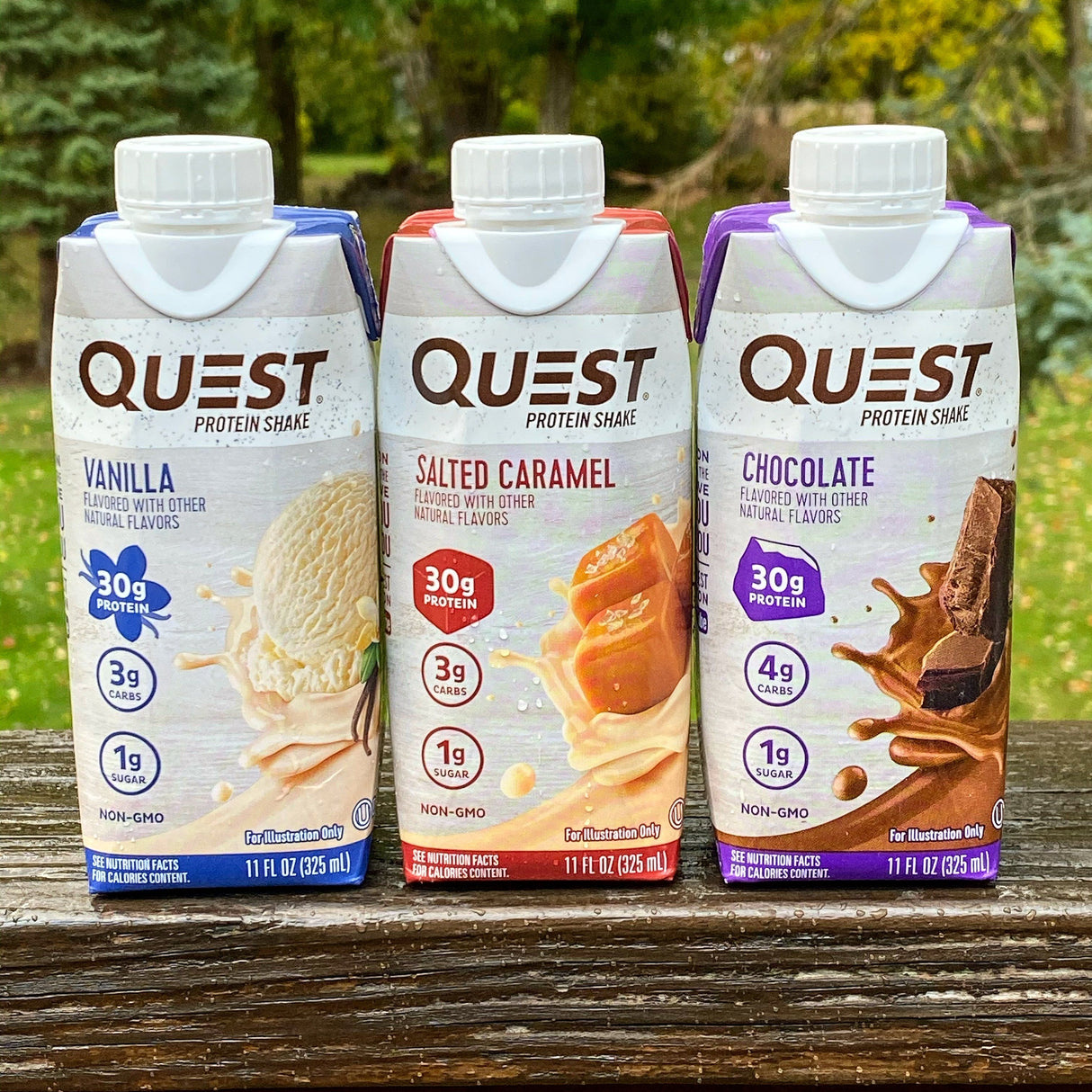 Quest Protein Shakes (Pack of 4 - 11fl.oz/325ml)